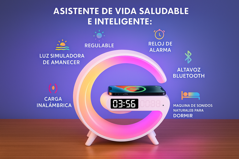 Lámpara Despertador Inteligente G63