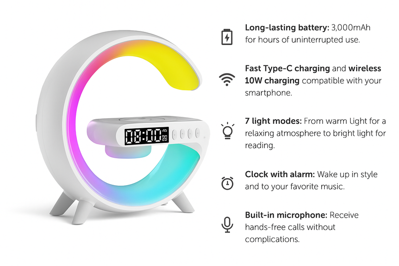 Mini Parlante G63 Smart Light
