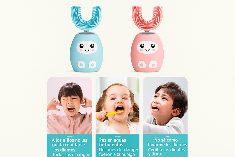 Cepillo de Dientes Eléctrico en U