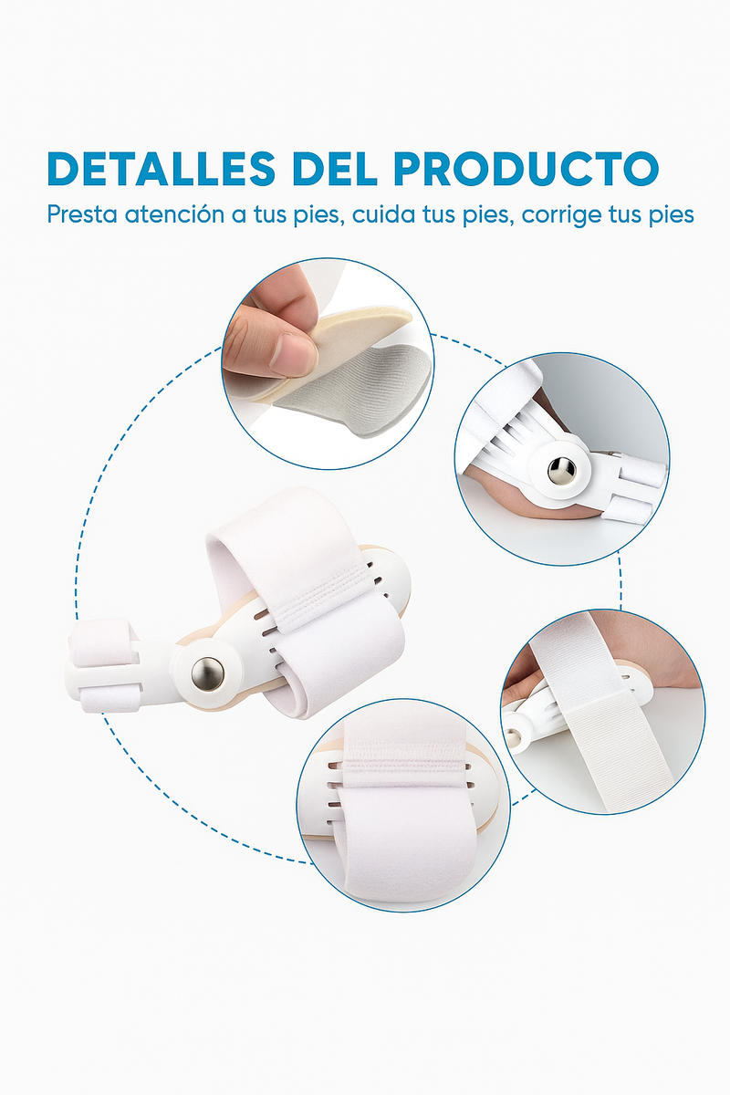 Férula Correctora de Juanete | Alivio para Hallux Valgus | 1 Unidad