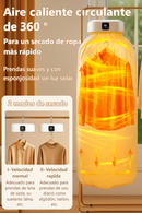Secadora de Ropa Eléctrica Portátil | Secado Rápido y Eficiente | Función UV