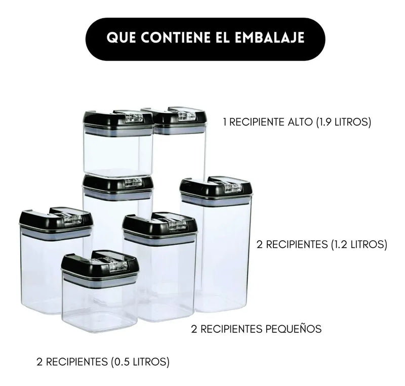 Contenedor alimentos x7